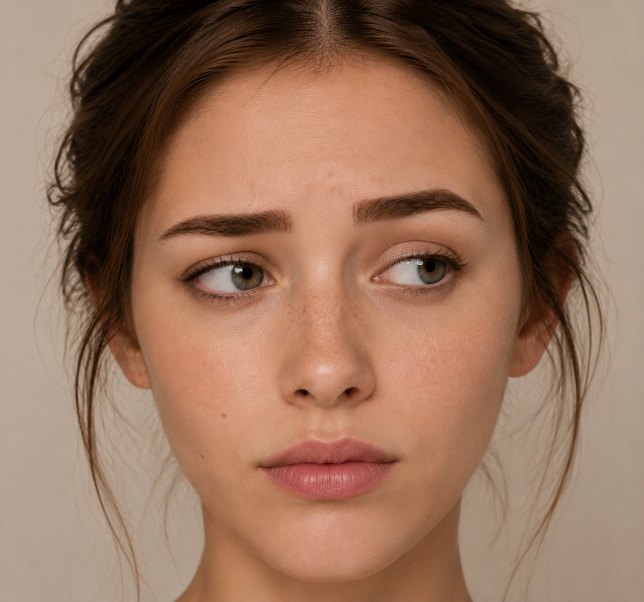 Eyebrow shape is difficult to control